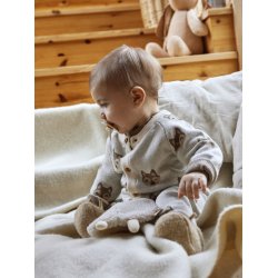 Lil' Atelier Cardigan LS Strik Lamao Birch