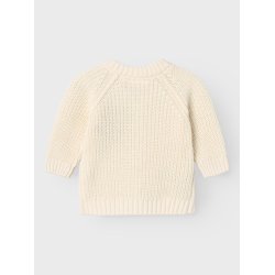 Lil' Atelier Cardigan Strik Baby LS Emlen Emb Birch