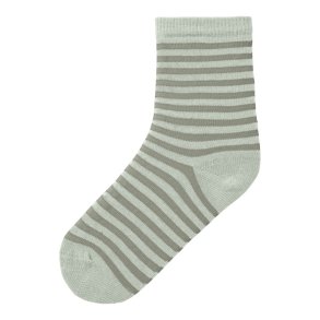 Lil' Atelier Sokker Elove Stripe Green Tint