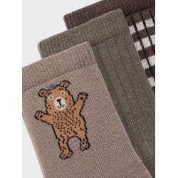 Name It Sokker Olan 3-pak Bracken Peak Tea Leaf