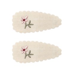 Lil' Atelier Hrspnde Acc-Olala 2-pak Hair Clips Birch