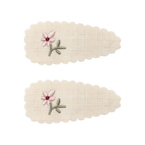 Lil' Atelier Hrspnde Acc-Olala 2-pak Hair Clips Birch