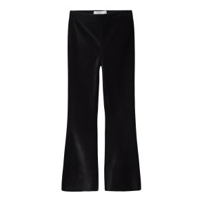 Name It Bukser Kids Oringe Velour Bootcut Black