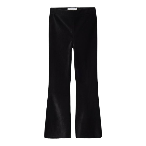 Name It Bukser Kids Oringe Velour Bootcut Black