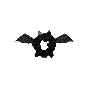 Name It Hrelastik Scrunchie Halloween Booh Black