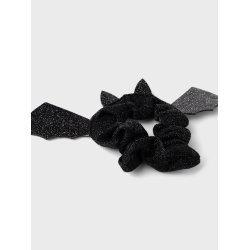 Name It Hrelastik Scrunchie Halloween Booh Black