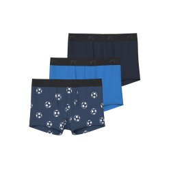 Name It Boxershorts Tights 3-pak Football Dark Denim