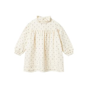 Lil' Atelier Kjole LS Raisa Loose Turtledove