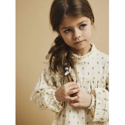 Lil' Atelier Kjole LS Raisa Loose Turtledove