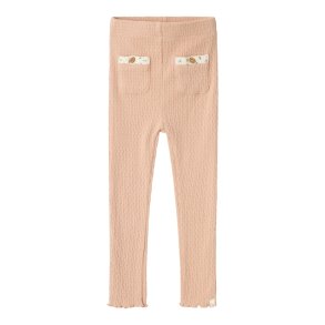 Lil' Atelier Leggins Mini Frea Slim Rugby Tan