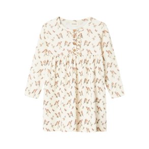 Lil' Atelier Kjole LS Gavo Emi Turtledove
