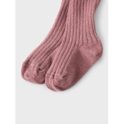 Lil' Atelier Strmpebukser Filso Baby Dilo Rose Brown