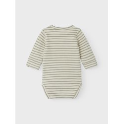 Lil' Atelier Body LS Thoro Slim Stripe Birch