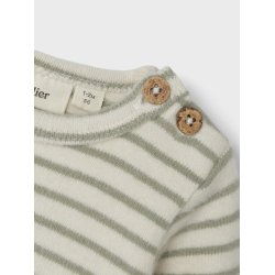 Lil' Atelier Body LS Thoro Slim Stripe Birch