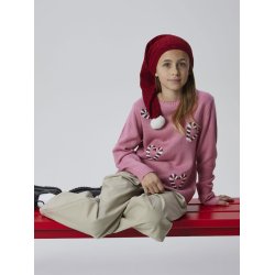 Name It Nissehue Strik Glitter Rinjaha Lurex Jester Red