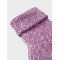 Name It Sokker Baby Nobba Glitter Mauve Ochid