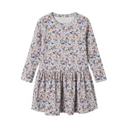Name It Kjole Mini LS Kyla Cloud Dancer
