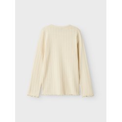 Name It T-shirt LS Kids Nolea Slim Parchment