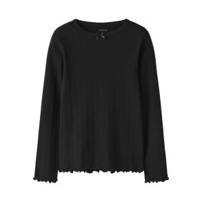 Name It T-shirt LS Kids Nolea Slim Black