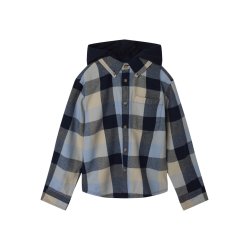 Name It Skjorte Kids LS Larry Overshirt Navy Blazer