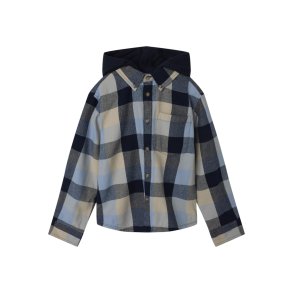 Name It Skjorte Kids LS Larry Overshirt Navy Blazer