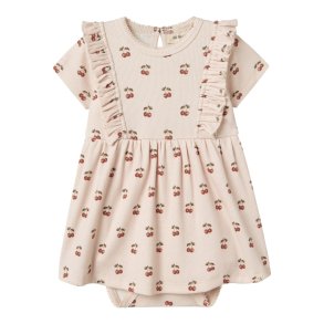 Lil' Atelier Kjolebody SS Lavo Ena Silver Pony