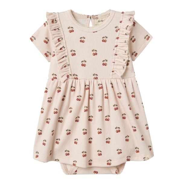 Lil' Atelier Kjolebody SS Lavo Ena Silver Pony