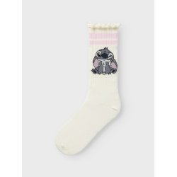 Name It Tennissokker Kids Akini Stitch Cloud Dancer