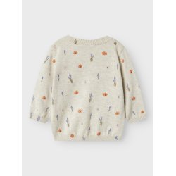 Name It Cardigan LS Strik Baby Ohio Peyote Melange