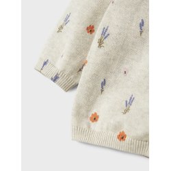 Name It Cardigan LS Strik Baby Ohio Peyote Melange