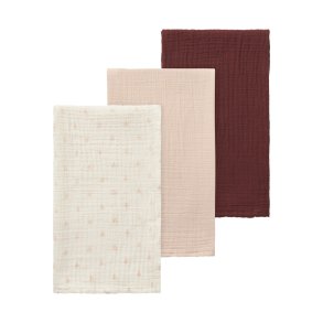 Lil' Atelier Stofbleer 3-pak Fergie Nappies Turtledove