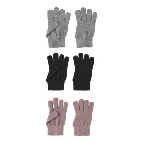 Name It Vanter Kids Magic Gloves 6-pak Black