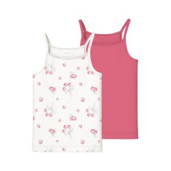 Name It Undertrjer 2-pak Strap Top Raspberry Cloud Dancer