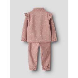 Lil' Atelier Fleece St Mini Laspektra AOP Misty Rose