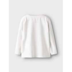 Name It T-shirt Mini LS Rosita Bright White