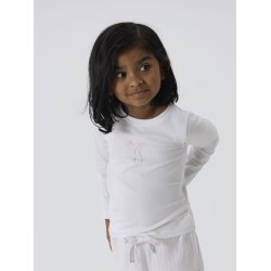 Name It T-shirt Mini LS Rosita Bright White