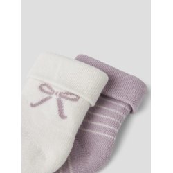 Name It Sokker Baby Rifia 2-pak Terry Frotte Keepsake Lilac