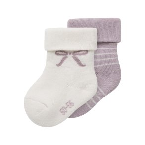 Name It Sokker Baby Rifia 2-pak Terry Frotte Keepsake Lilac