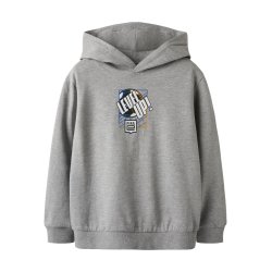Name It Httetrje Hoodie Kids LS Niles Fifa-E Grey Melange