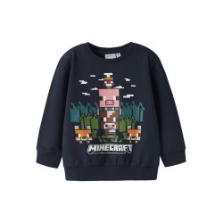 Name It Sweatshirt LS Mini Nell minecraft Navy Blazer