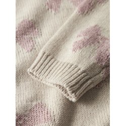 Name It Sweatshirt LS Mini Rekka Strik Peyote Melange