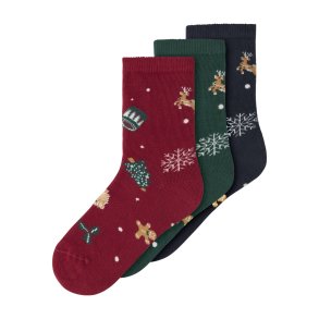 Name It Sokker Mini 3-pak Vismas Jester Red