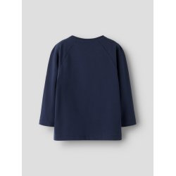 Name It T-shirt LS Mini Robbi Navy Blazer