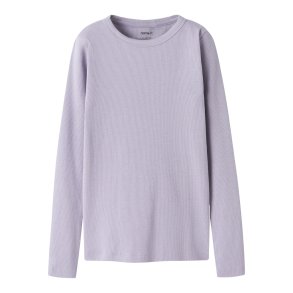 Name It Top Kids LS Nakal Lavender Gray