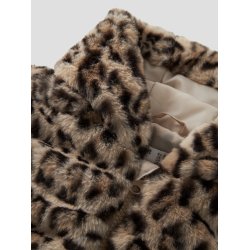 Name It Pelsjakke Mini Mila Faux Fur Humus
