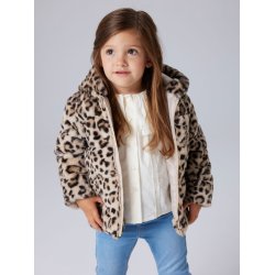 Name It Pelsjakke Mini Mila Faux Fur Humus
