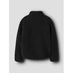 Name It Fleece Jakke Kids Mattia Sherpa Black
