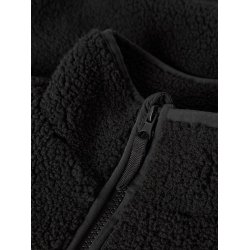 Name It Fleece Jakke Kids Mattia Sherpa Black