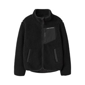 Name It Fleece Jakke Kids Mattia Sherpa Black