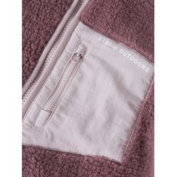 Name It Fleece Jakke Kids Mattia Sherpa Wishful Mauve